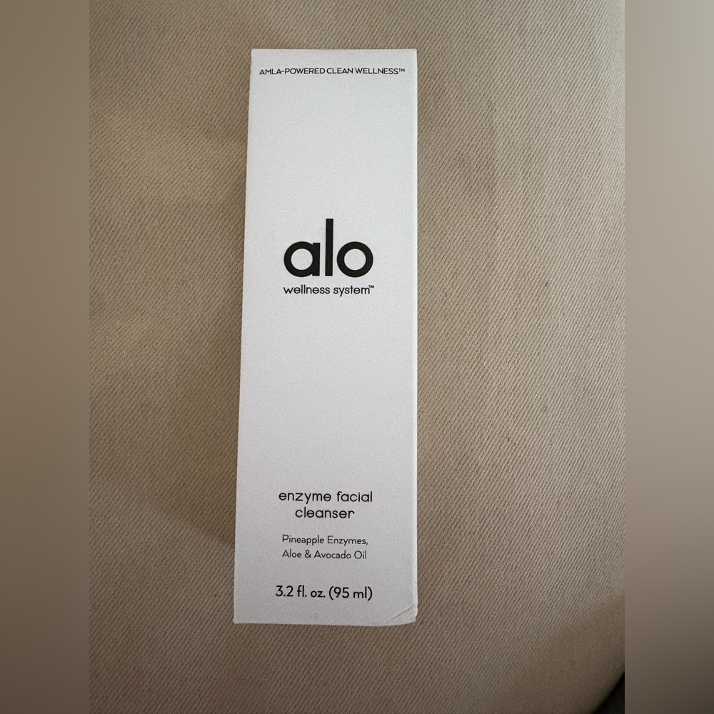 Alo Enzyme facial cleanser